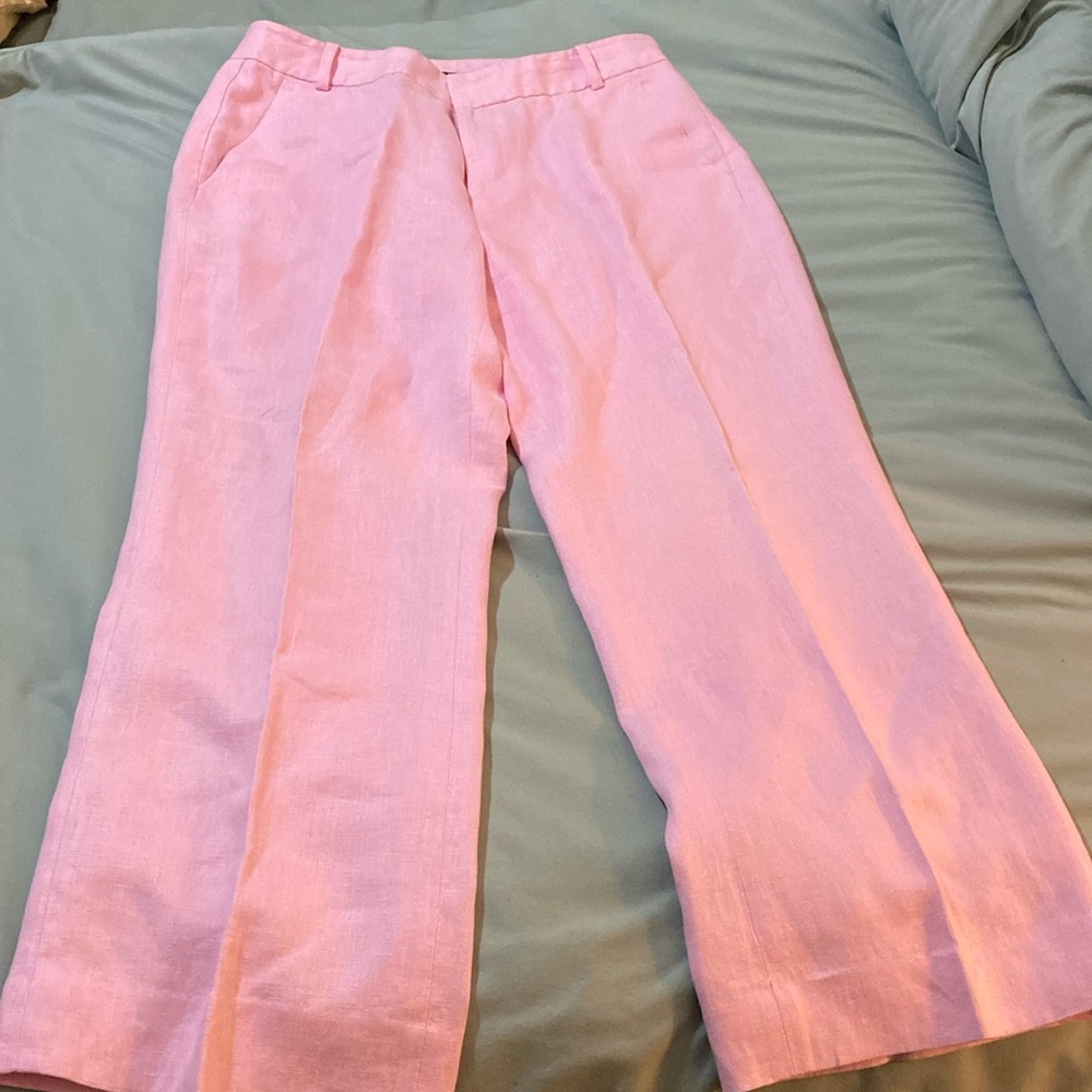 COPY - Lauren Ralph Lauren Linen Trouser Pants